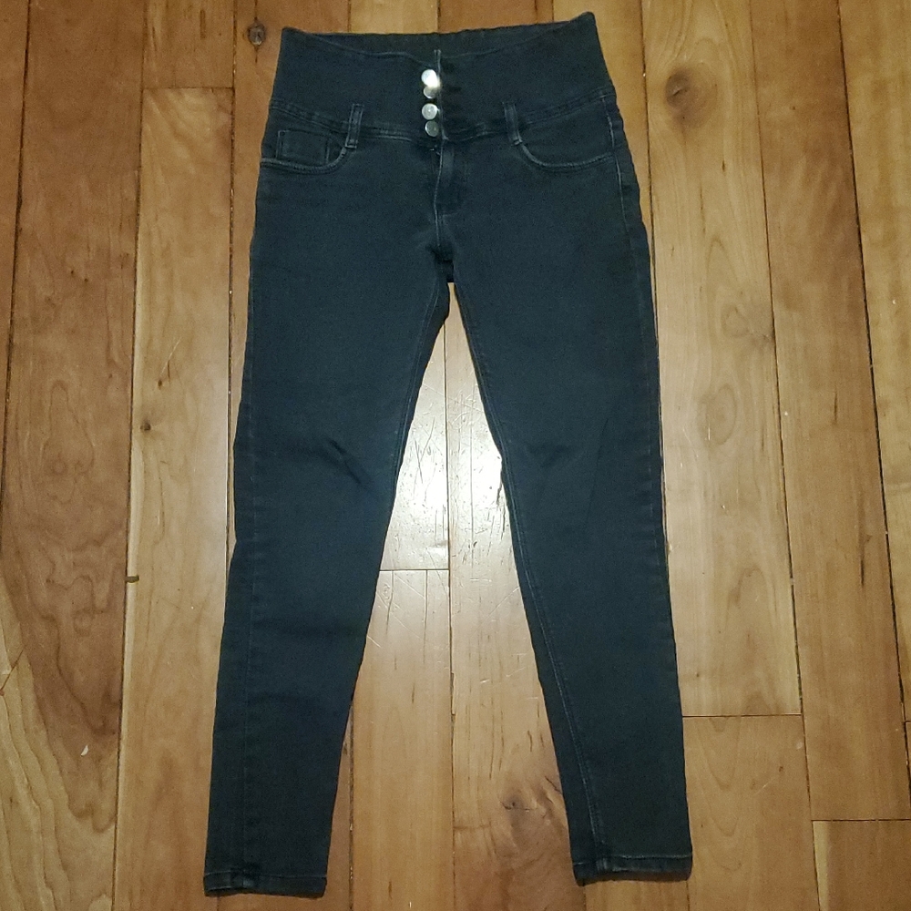 Brand ???Jeans High-Rise deep Blue Stretch Jeans Size 28 - Picture 2 of 10
